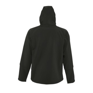 Chaqueta polar softshell para hombre con capucha personalizada